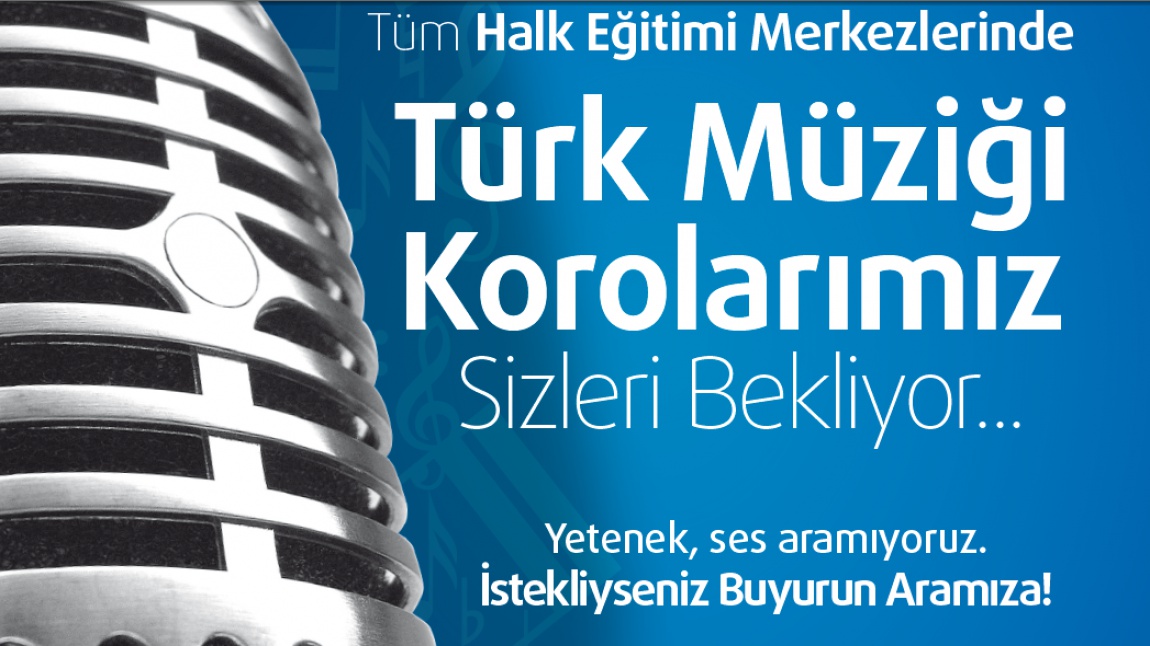 Türk Müziği Koro Çalışması Kursu Başlıyor!